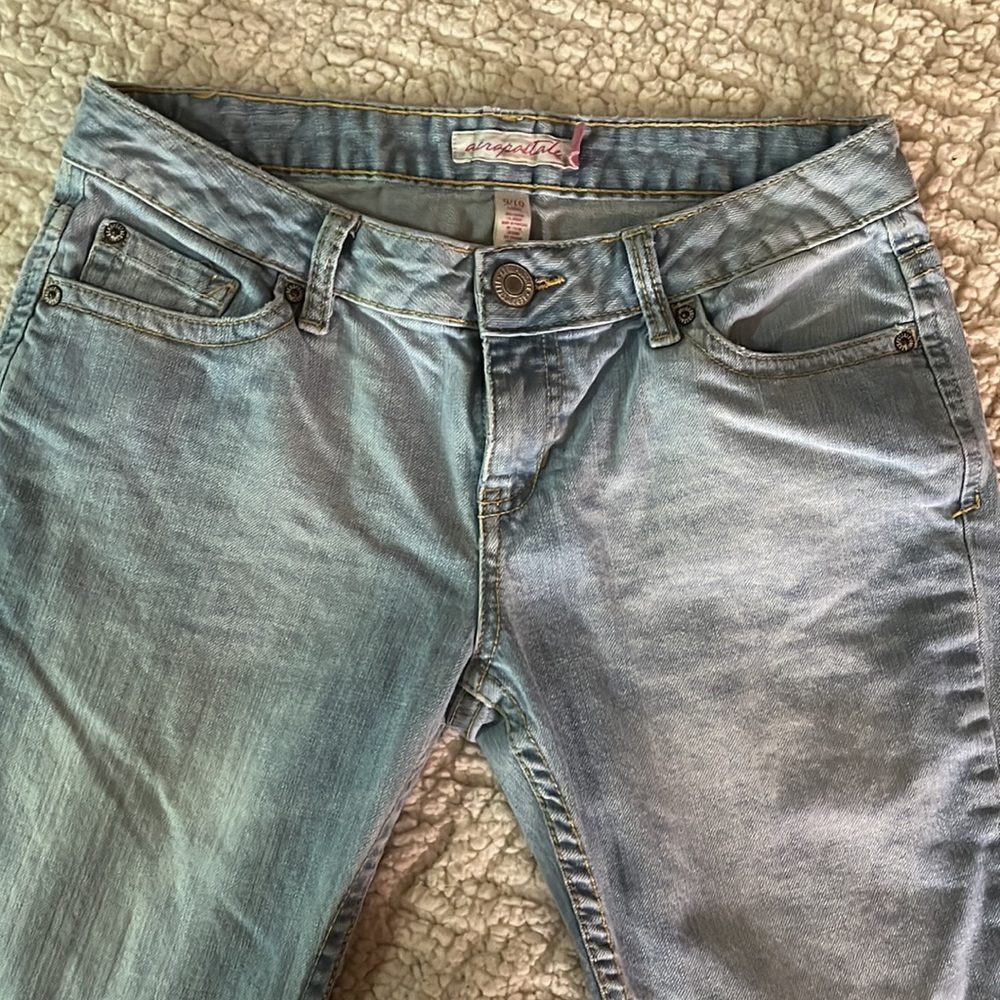 Aeropostale skinny flare jeans